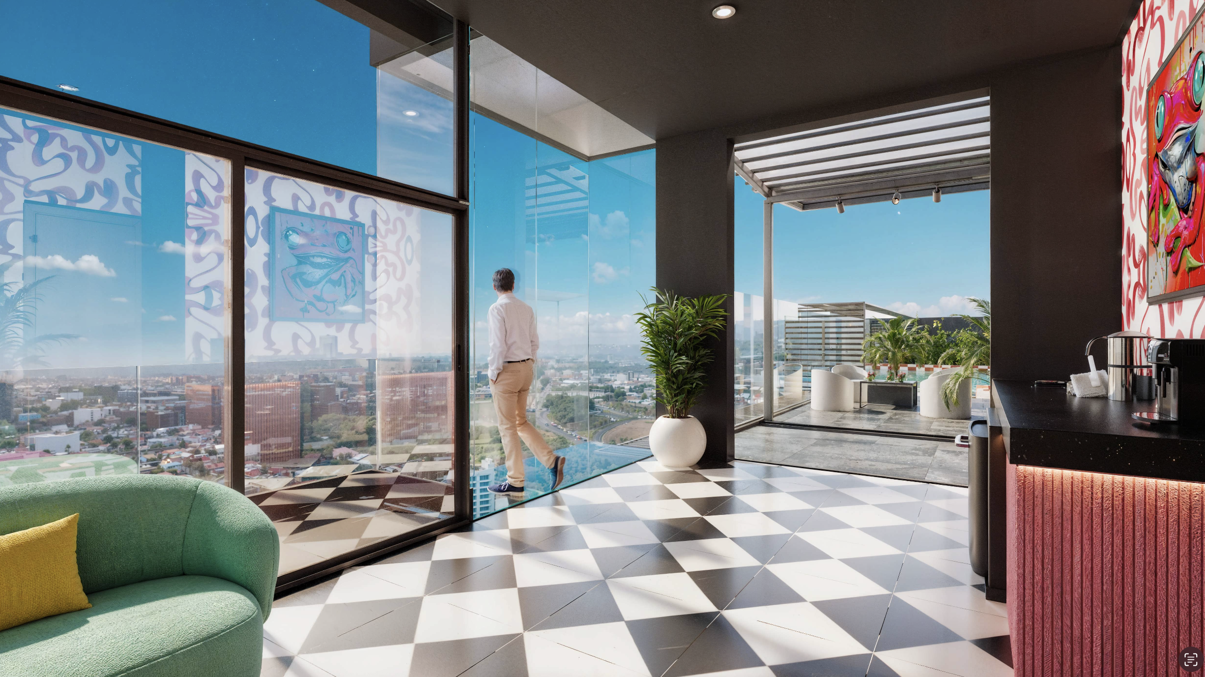 1, invest in sky garden costa rica, apartamentos con gimnasio y piscina, torre con rooftop en sabana, apartamento moderno amoblado sabana, torre con seguridad 24/7, apartamento cerca de centros comerciales, apartamentos con coworking en costa rica, condos with rooftop pool sabana, furnished apartments sky garden costa rica, tower with amenities costa rica, apartment with security la sabana, walkable apartments near san josé, modern apartments costa rica
